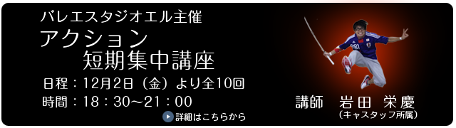岩田栄慶アクション講座